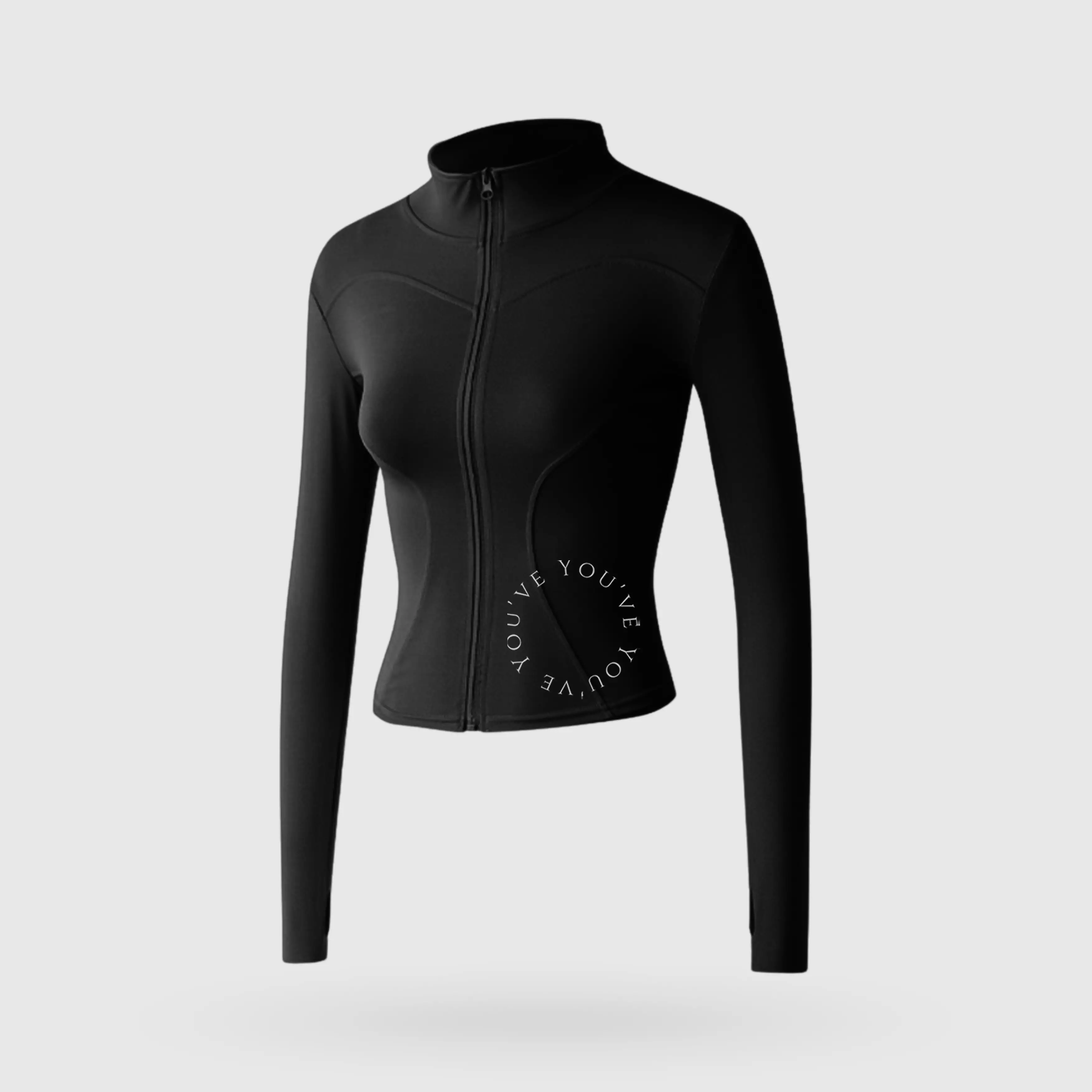 YouHave ( You’ve ) Jaket Olahraga Anti UV Pelindung Matahari UV Sun Protection UPF50+ Breathable Outdoor Fitness Zumba Gym Wanita Atasan Zipper Olahraga Wanita AIRism Dry-Fit Dri Fit Dry Fitt Y00013