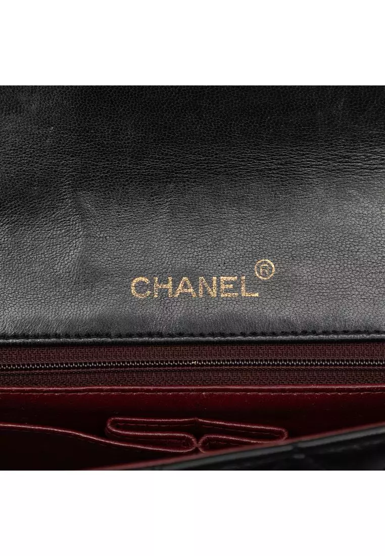 Pre-Loved Chanel Medium Quilted Lambskin Full Flap