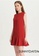 Sunnydaysweety red 2022 Fashionable Temperament High-end Simple Sleeveless Round Neck Ruffled Vest Dress Classic Pure Red Matte Satin One-Piece Dress B22041208 758F7AA34BC225GS_3