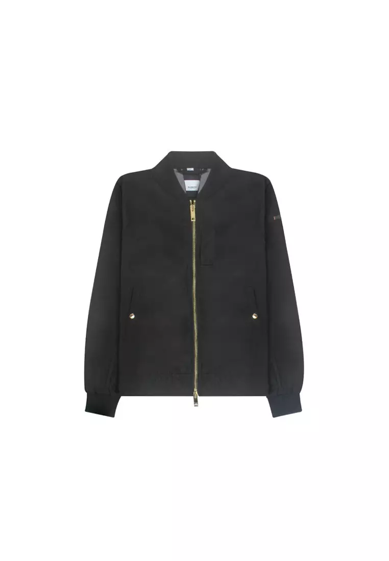 Mens black clearance burberry jacket