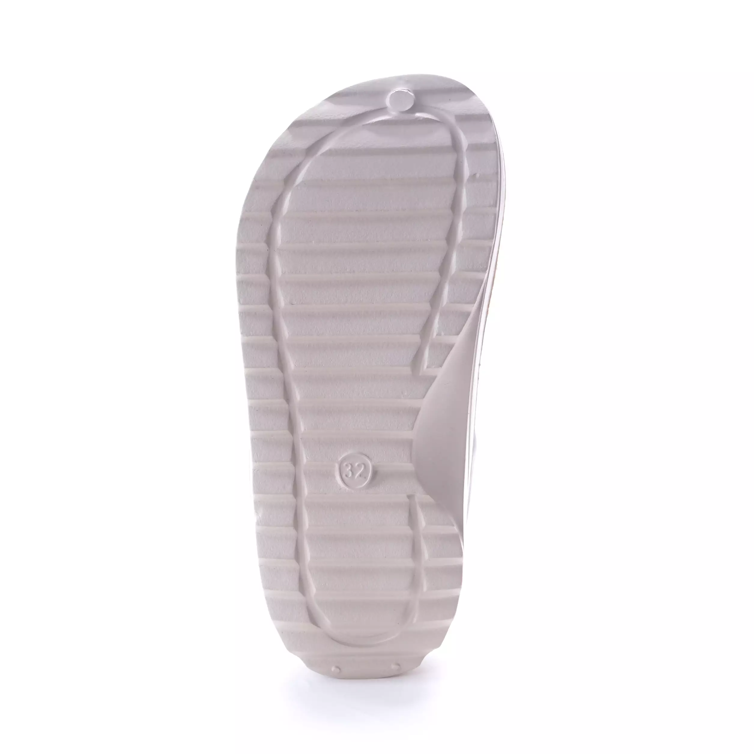 BARBIE - SANDAL WANITA KIDS full karet CH430044WT ABU PEYOTE/PUTIH