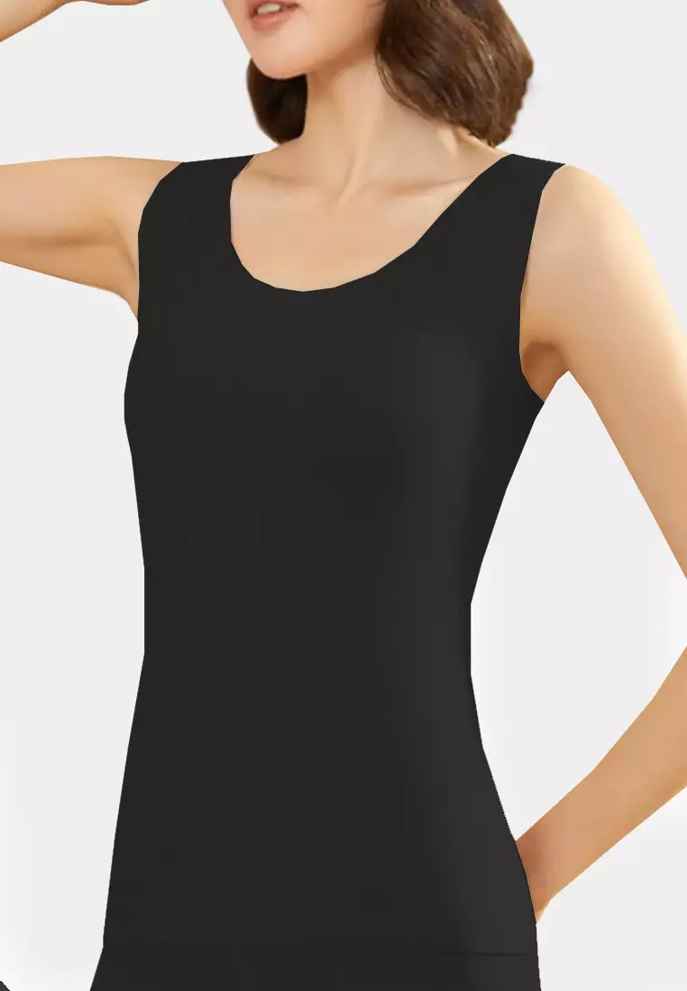 Buy ZITIQUE Women's Silk Velvet Thermal Underwear Vest 2024 Online