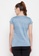 Clovia grey Clovia Comfort-Fit Active T-shirt in Grey FF626AA3915109GS_6