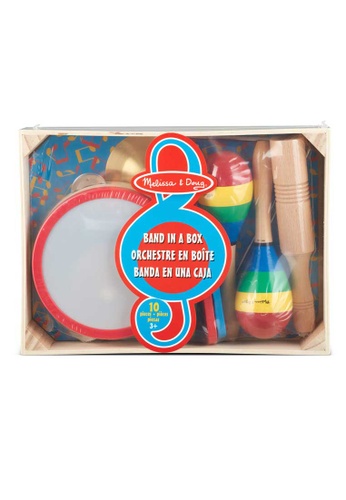 Melissa & Doug Melissa & Doug Band-in-a-Box - Clap! Clang! Tap! - Musical Toy, Instrument Set for Kids 284DETHCDEE03CGS_1
