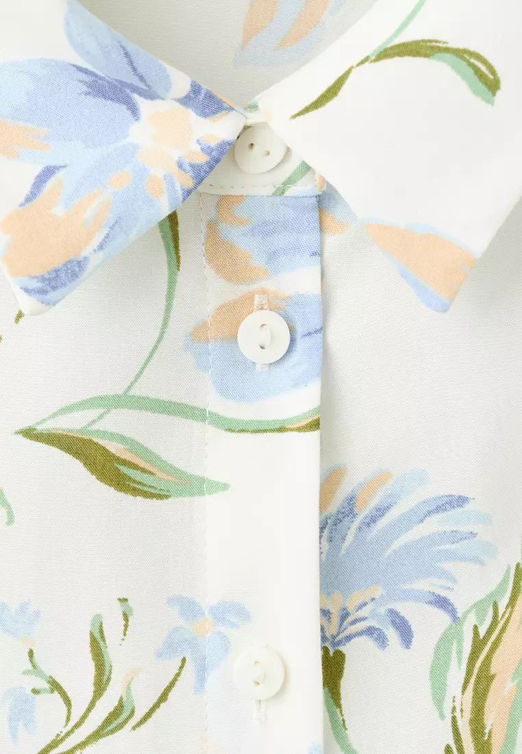 Flowy Flower Printed Dress