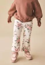 Ecru White Floral