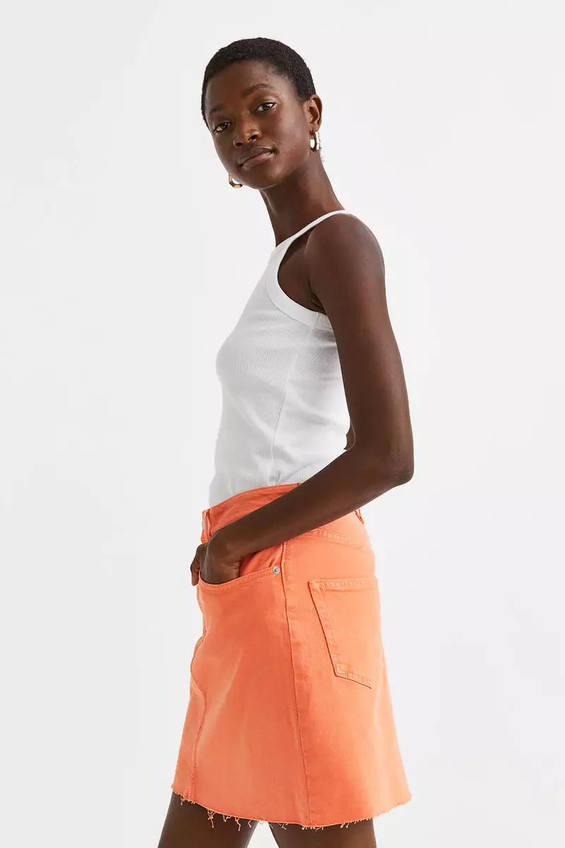Buy H M Denim skirt 2024 Online ZALORA Singapore