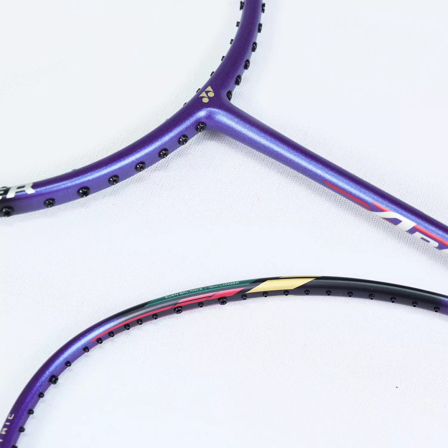 Raket Badminton Yonex Arcsaber 1 Clear Blue bonus grip Adidas hitam