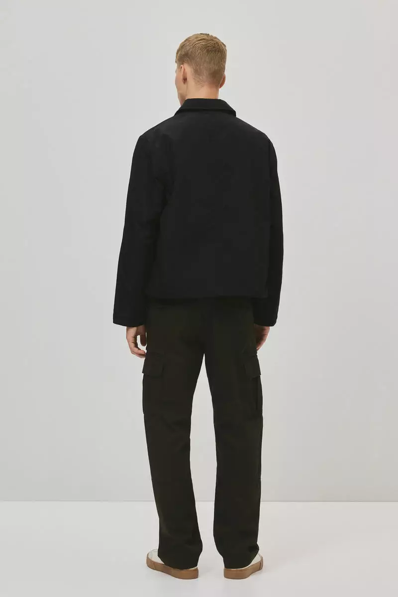 Regular Fit twill cargo trousers