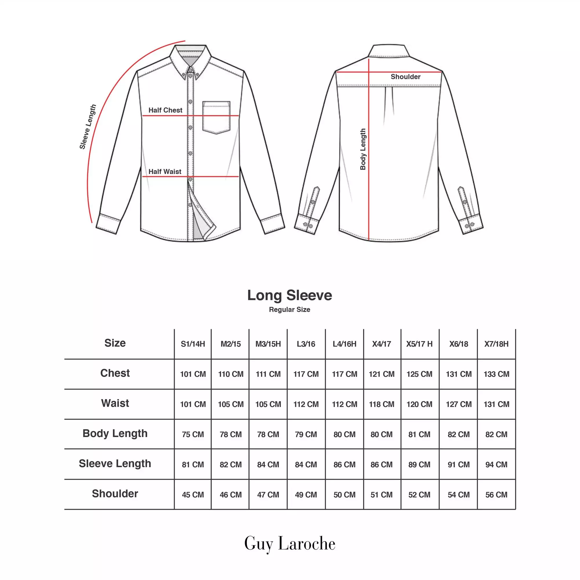 Kemeja Lengan Panjang Guy Laroche Micro Teal - Grey Smart Casual