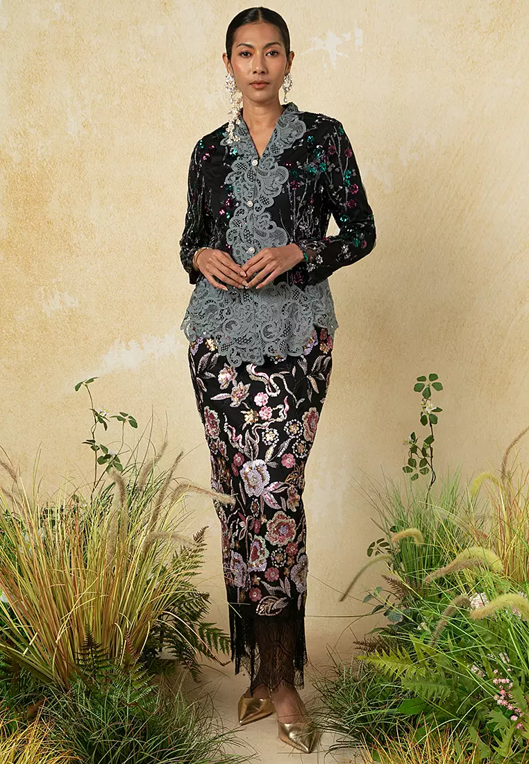 Flora Boxy Sequin Top