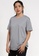 CROWN grey Round Neck Drifit T-Shirt C71B2AA75A8B8DGS_2