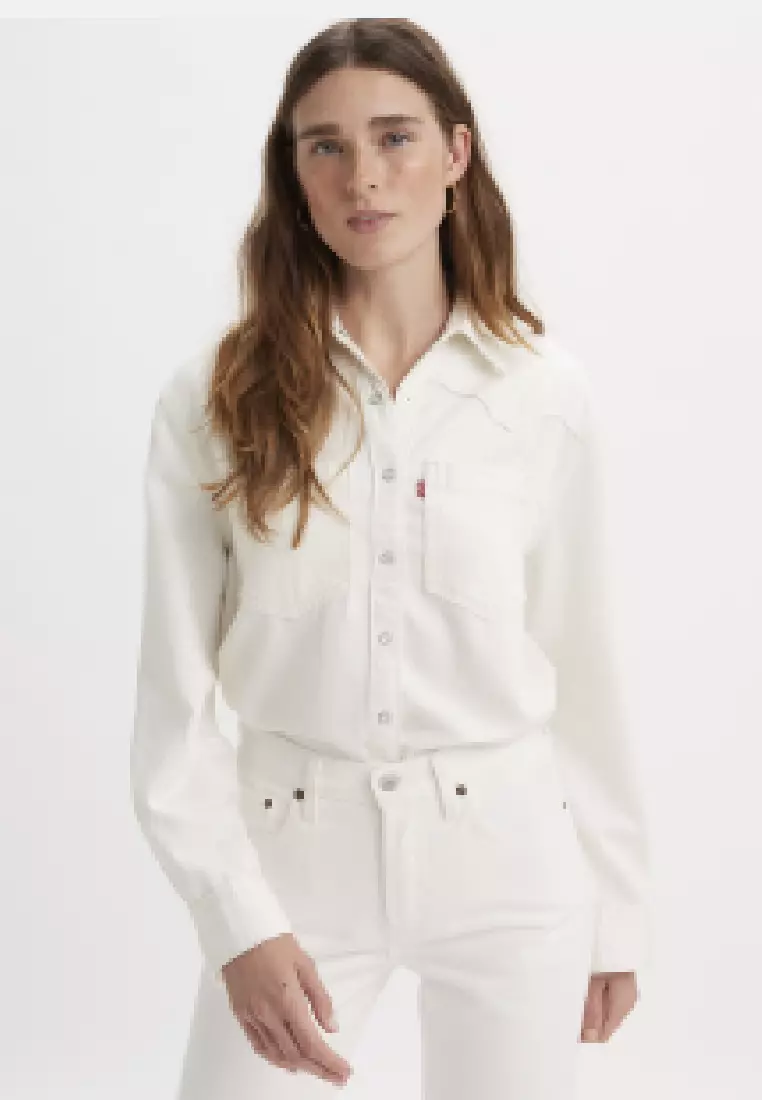 Levi s Women s Teodora Western Shirt A7244 0001