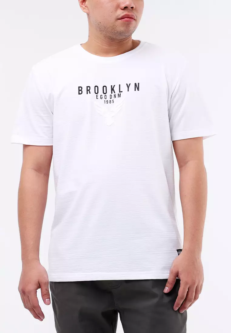 Roundneck Streaky Short Sleeve T-Shirt