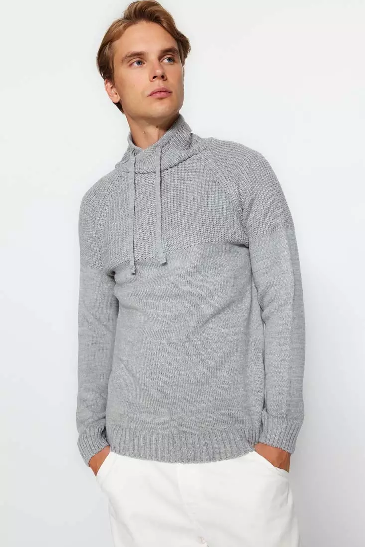 Mens slim fit deals sweater