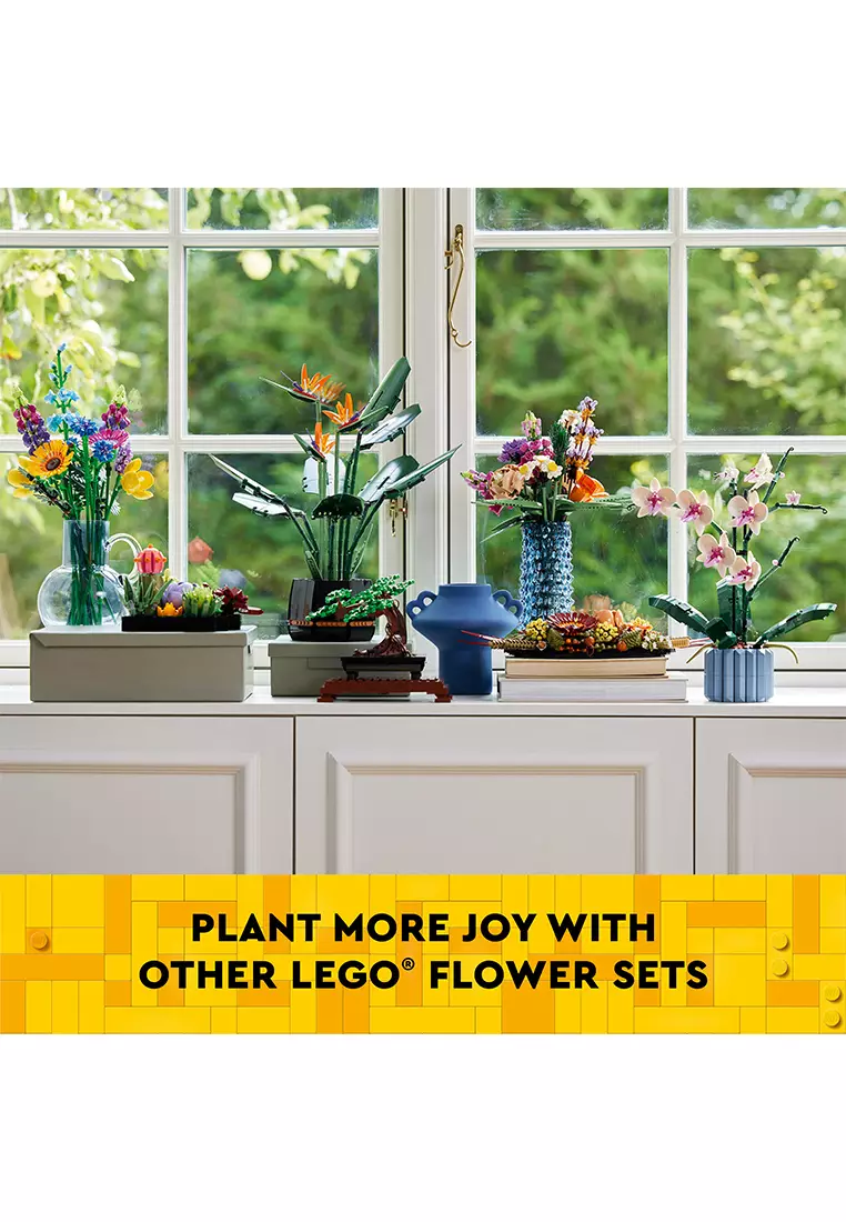 LEL Flowers 40747 Daffodils, Age 8+, Building Blocks, 2024 (216pcs)