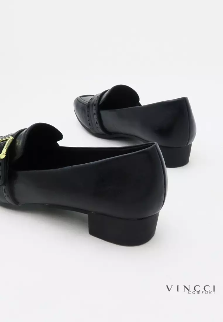 Buy Vincci Comfort Slide On Heel Loafers Online | ZALORA Malaysia