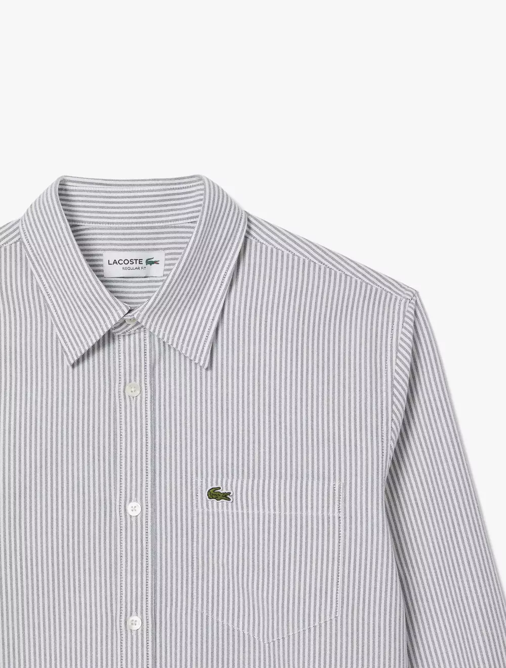 Regular Fit Striped Oxford Shirt - Blue