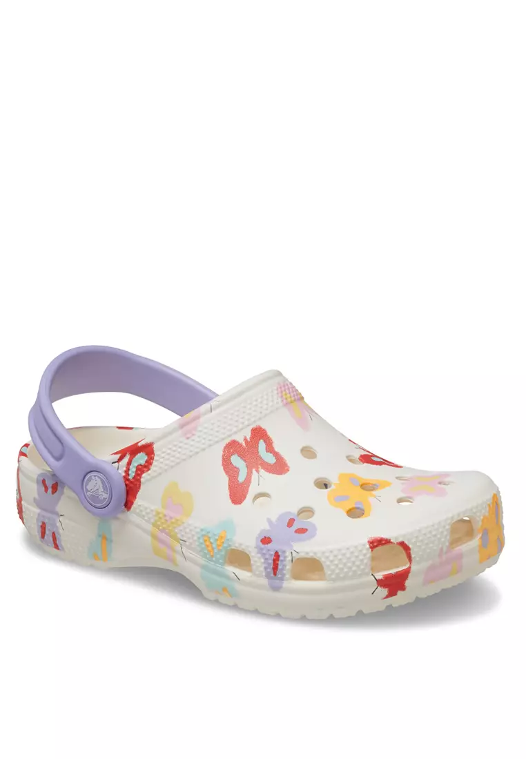 Jual Crocs Kids' Classic Butterfly Graphic Clogs Original 2025