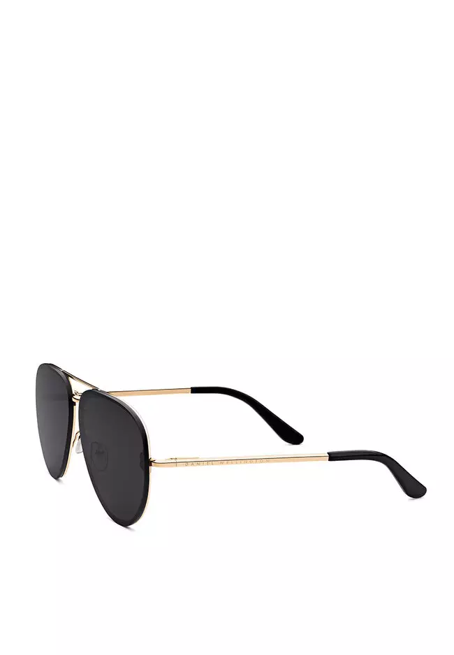 Steel Avion Rose gold Extra Small Eastern Fit Sunglasses DW 墨鏡 - 太陽鏡 丹尼爾惠靈頓