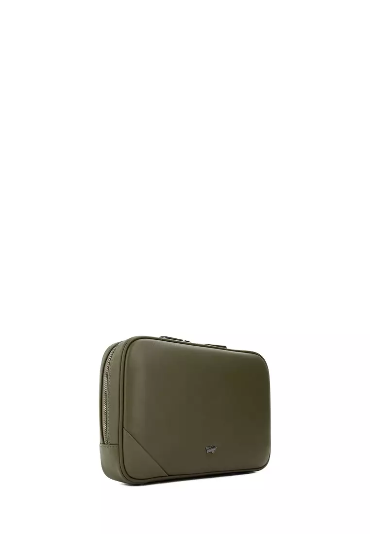 Braun Buffel Gallion Medium Clutch In Military Olive