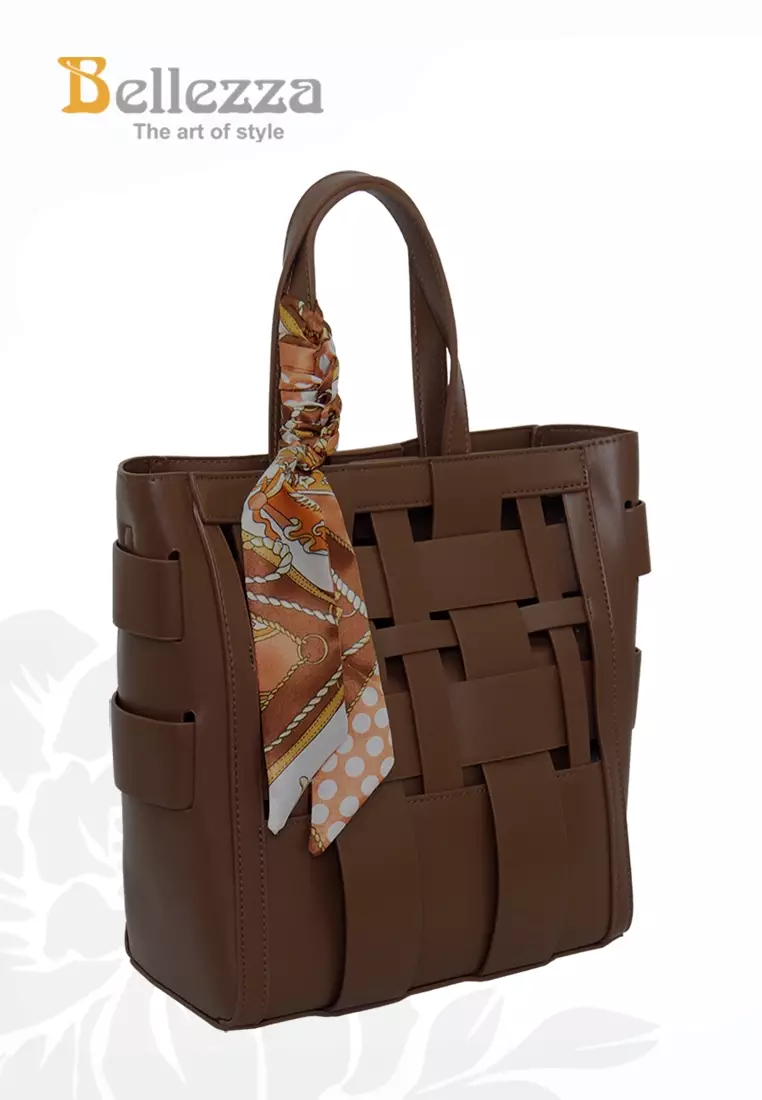 Bellezza Handbag 24216-38 Coffee