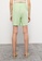 LC WAIKIKI green Elastic Waist Comfortable Fit Plain Women's Shorts 72E8AAA20378DCGS_4
