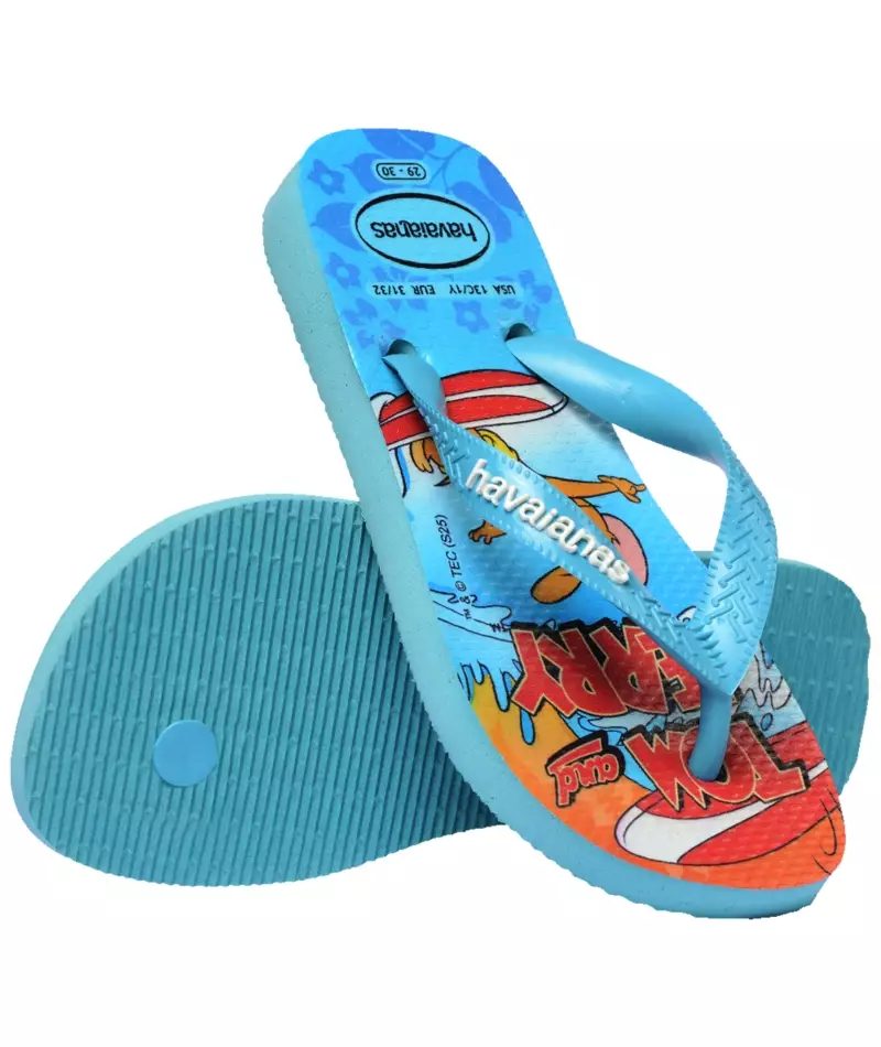 Havaianas 0031 Kids Top Warner - Blue - Sandal Anak