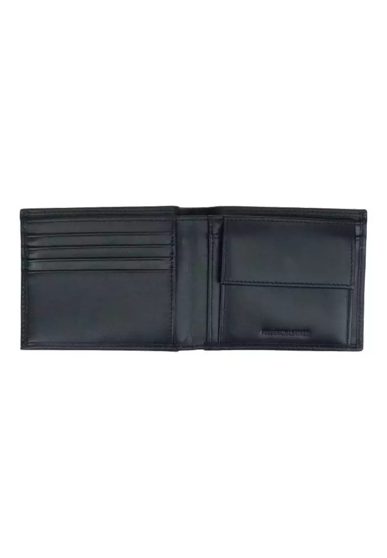 Crossing Sydney Bi-Fold Leather Wallet [12 Card Slots] Rfid - Black