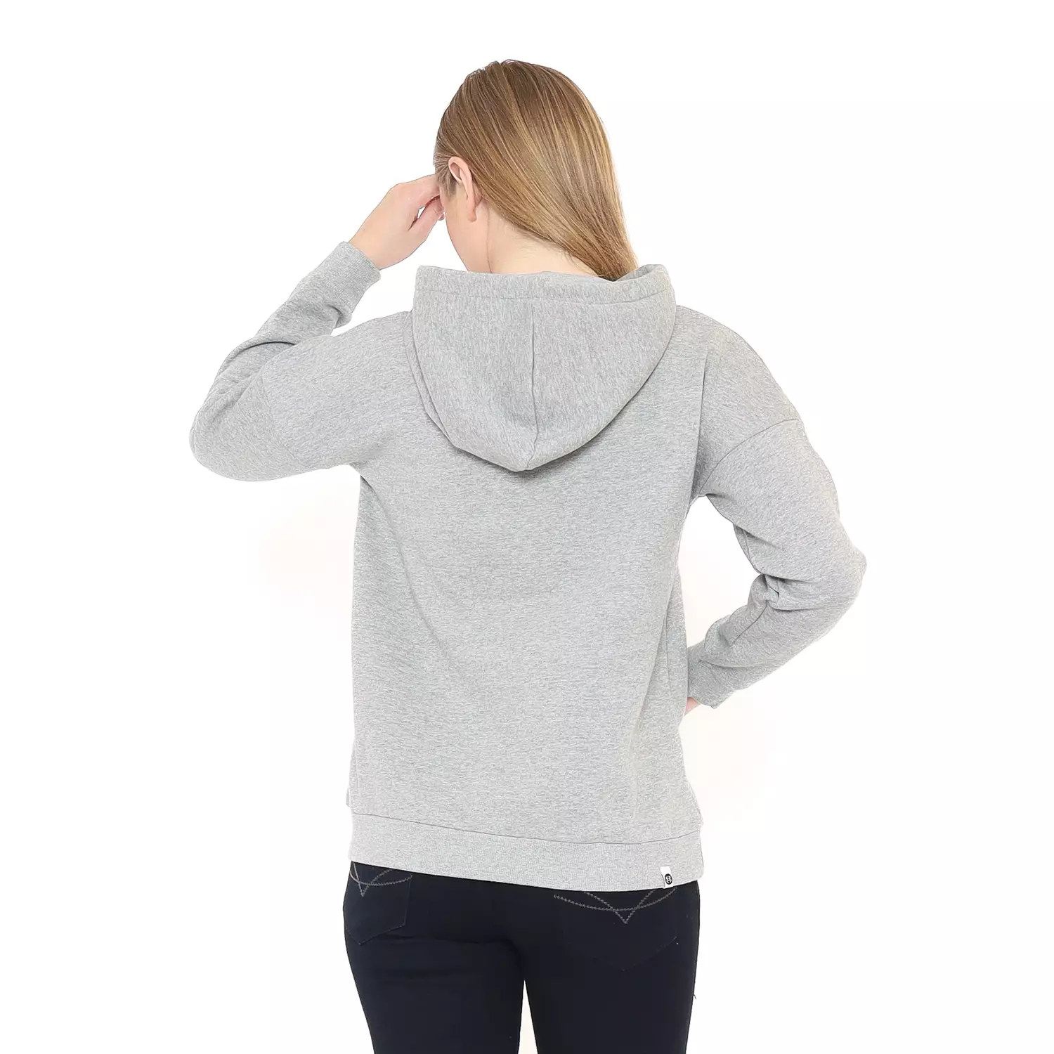 Spyderbilt Sweater Wanita Abu-Abu Cheers Crop Planet Surf