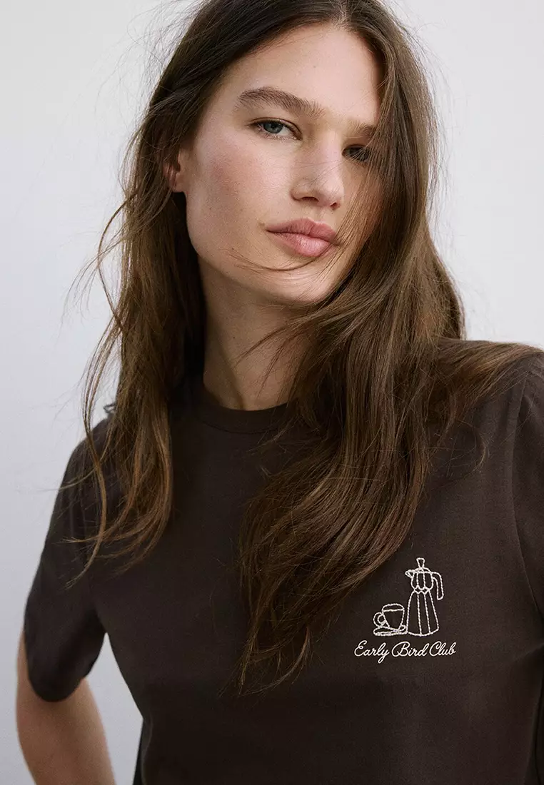 Mango Printed T-Shirt 2026 | Buy Mango Online | ZALORA Hong Kong