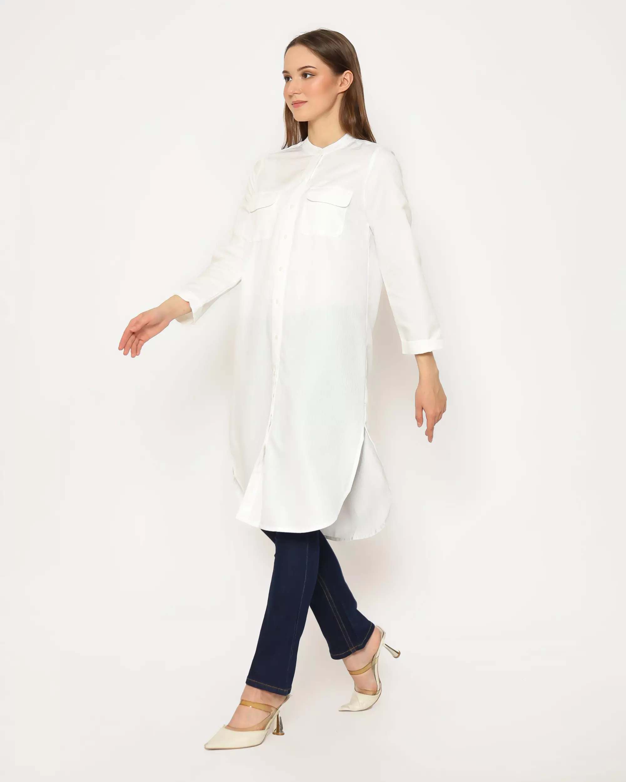 Mafa Long Tunik White