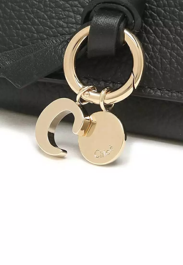 Alphabet Mini Trifold Wallet Black CHC21WP946F57