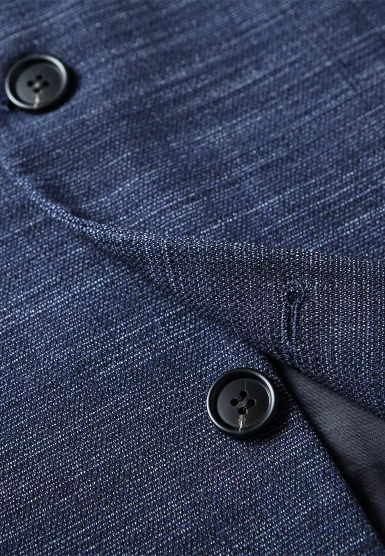 Italian Cotton Linen Texture Suit Jacket WK-KD9216