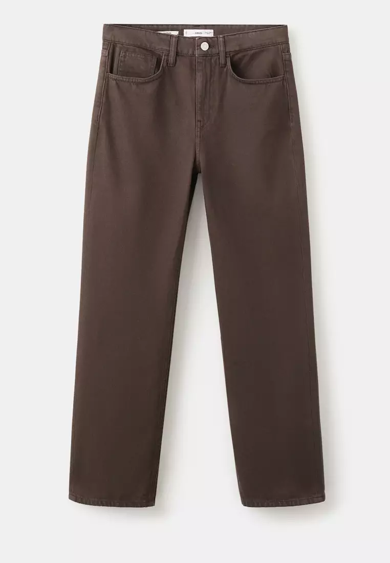 Matilda Medium-Rise Straight-Fit Jeans