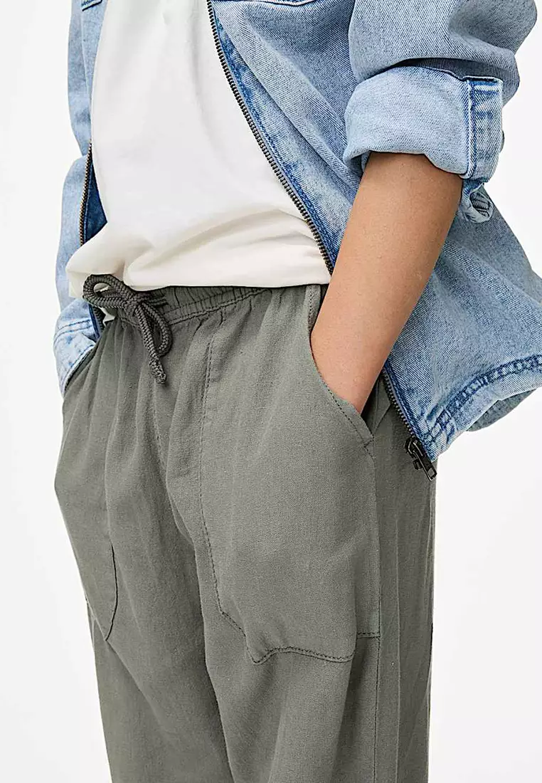 Linen Rich Trousers