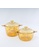 Visions Visions 4pcs Ceramic Glass Covered Casserole Set - Country Rose C0EA8HL62C15BFGS_1