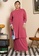 Lubna pink Plus Size Knit Puspawangi Set 2968FAAA353A18GS_3