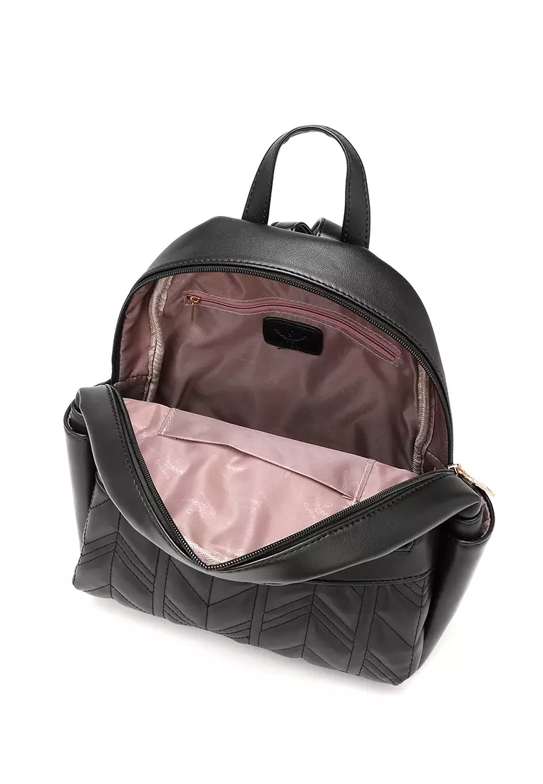 GYKACO Tas Ransel Wanita - ISSY Black - Fashion Backpack (IMPORT)