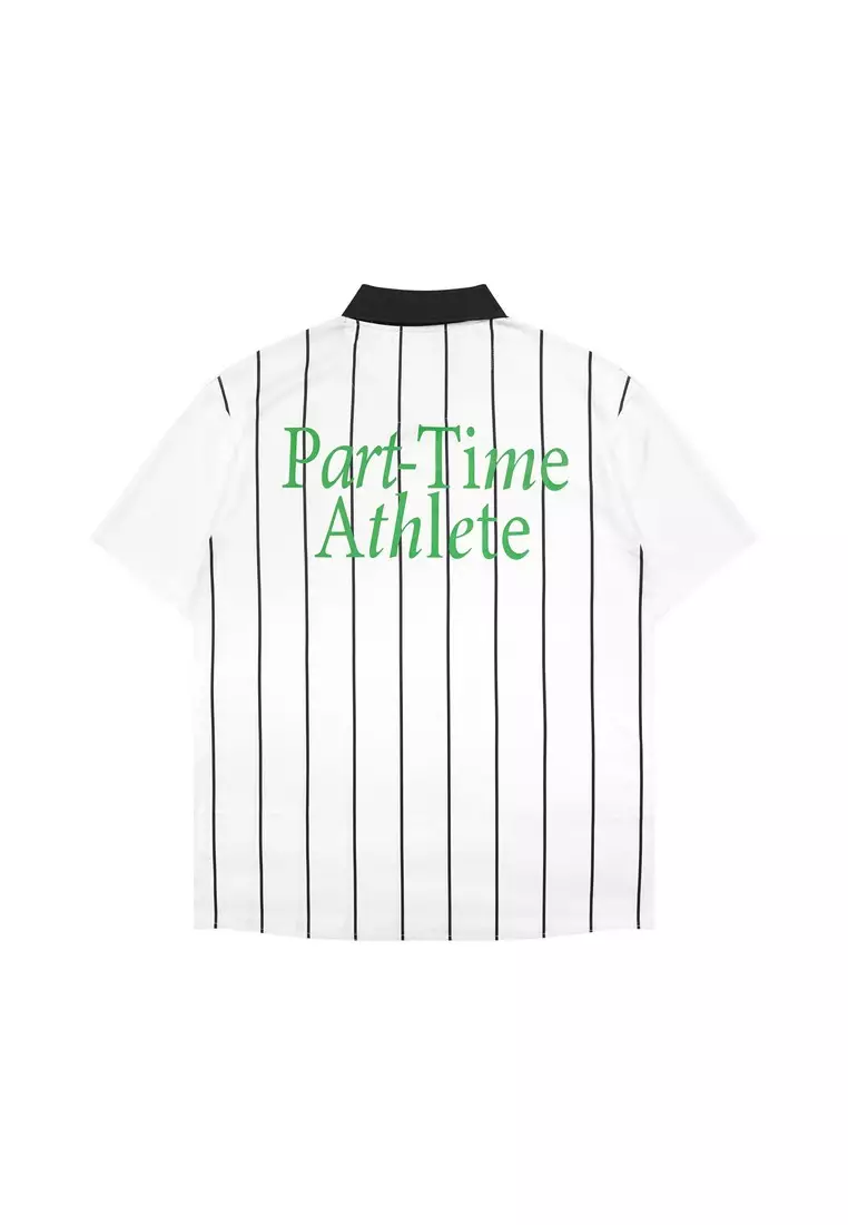 3Second Men's Collar T-Shirt Short Sleeve Relaxed Fit Polyester Sporty Dink C240925