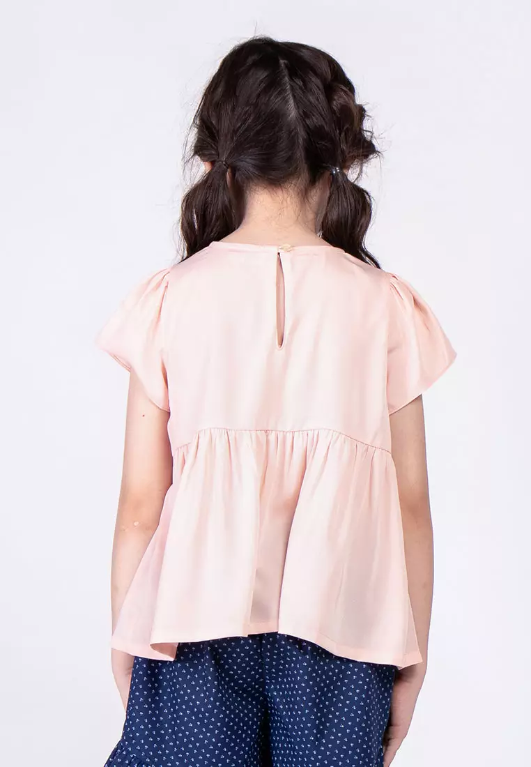 Treehouse Kids Jane Top with Ruffles Detail