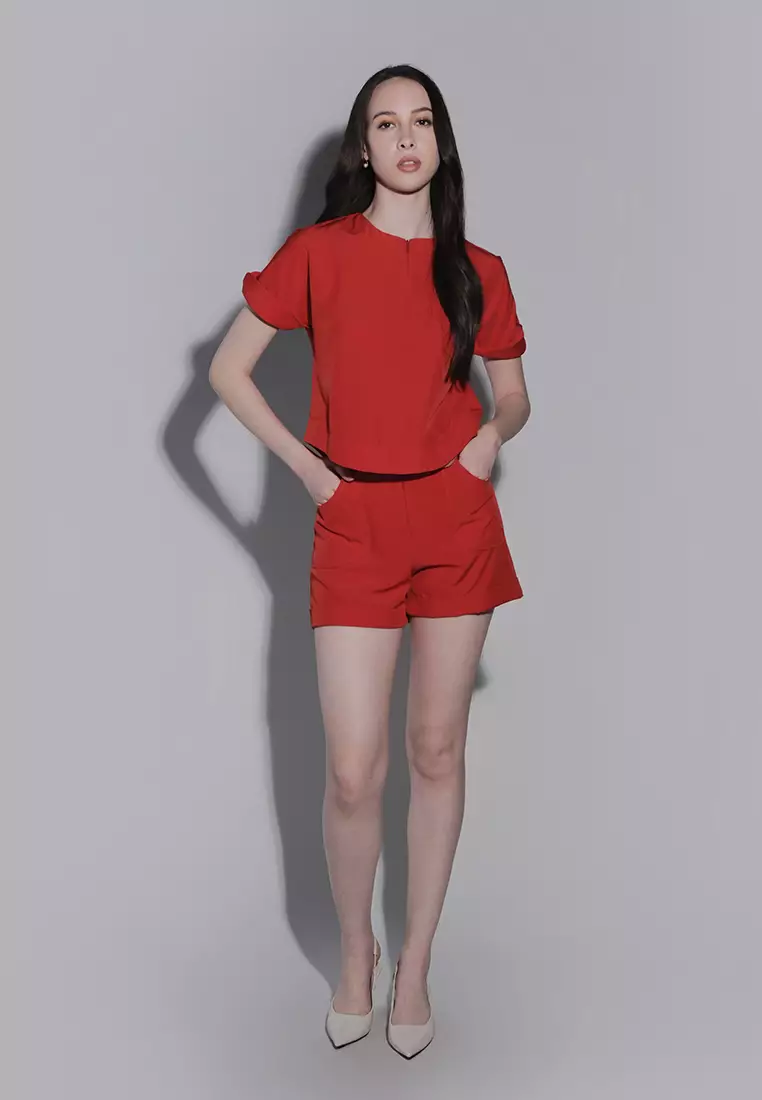 Holiday 2025 Irving Short Sleeve# Top