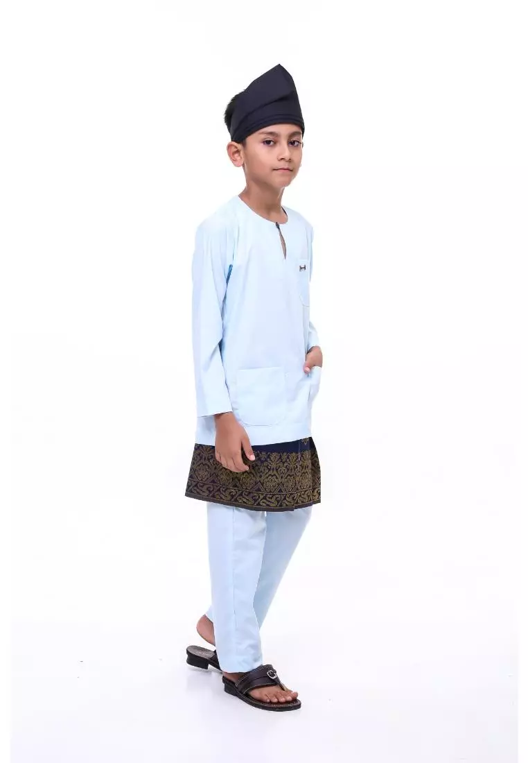 Baju Melayu Teluk Belanga Kids