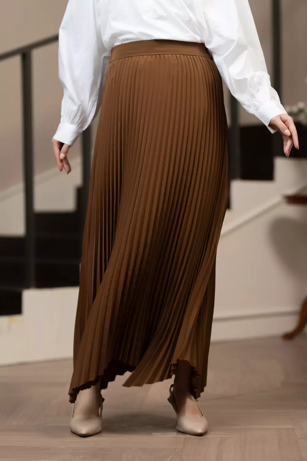 Klamby - Lacy Skirt Toffee