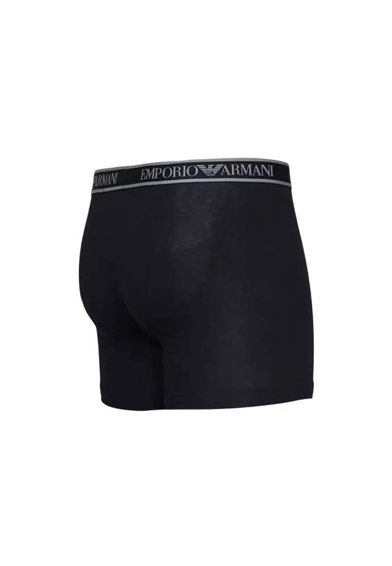 Buy Emporio Armani Men's 3-Pack Boxer Briefs in Black EM000261 AF20669 ...