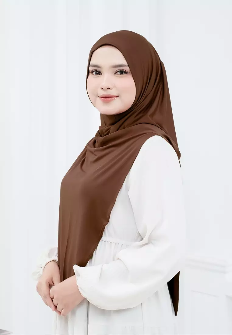 HIJAB INSTAN NAIMA - DARK BROWN