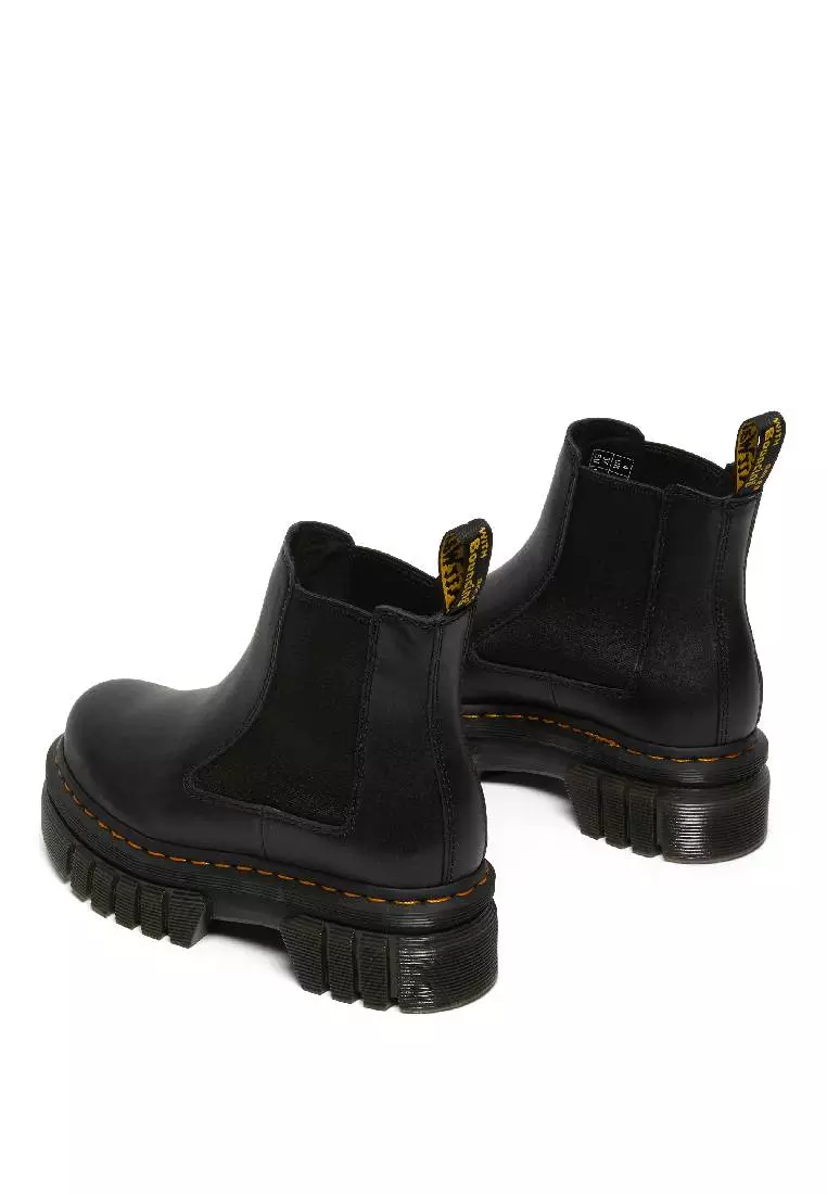 AUDRICK NAPPA LEATHER PLATFORM CHELSEA BOOTS