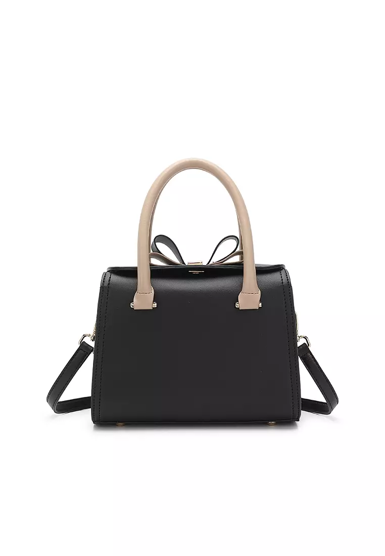 Women's Top Handle Bag / Sling Bag / Crossbody Bag / Shoulder Bag - Black