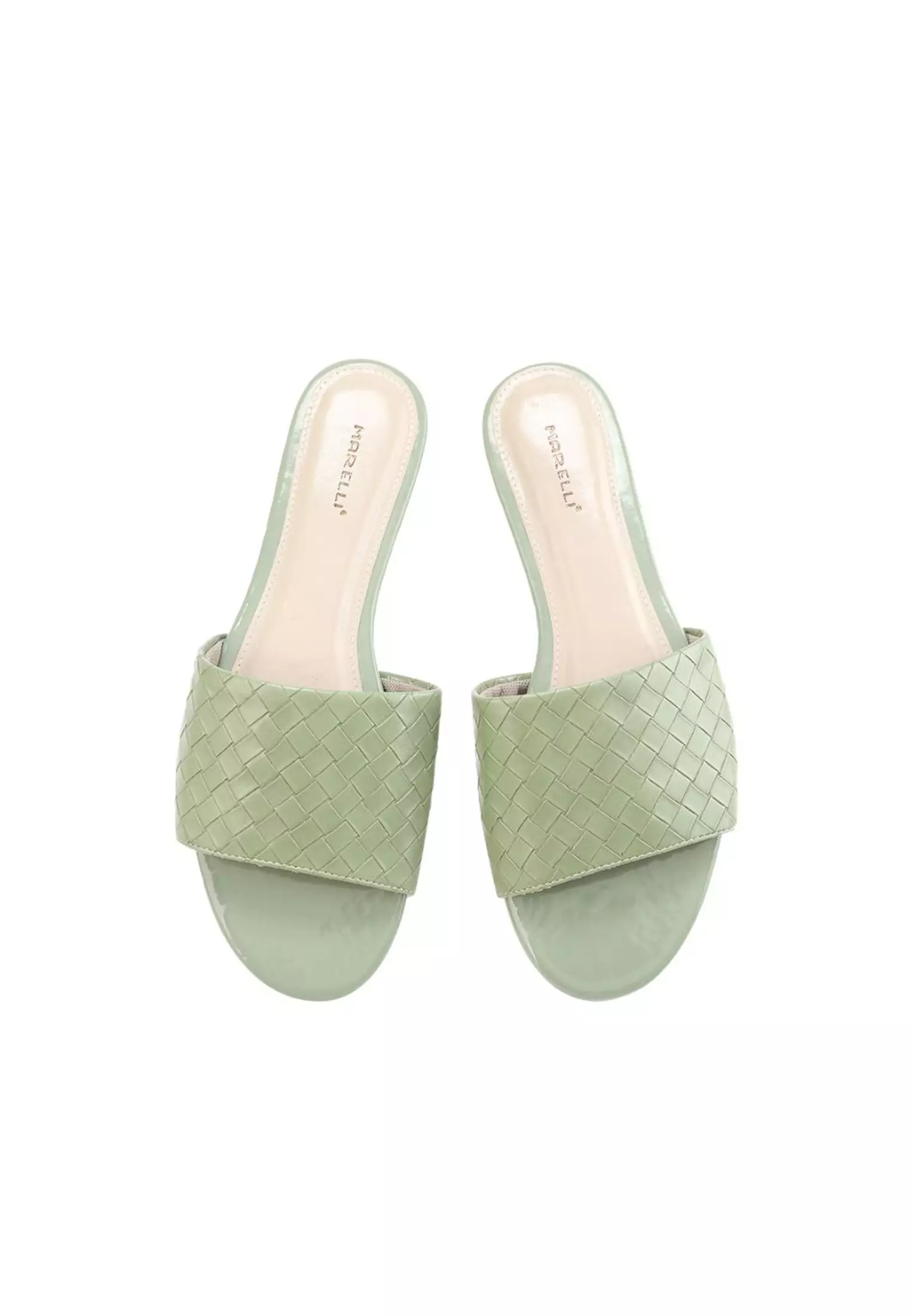 Kagura Sandal wanita Flat Slip On