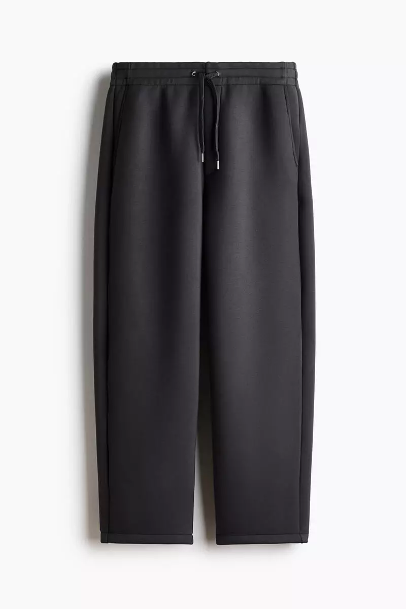 Relaxed Fit Scuba barrel joggers